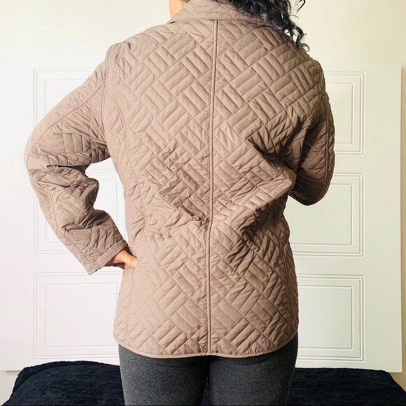 Marcona Reversible jacket brown plus size women size 14 - Picture 9 of 9